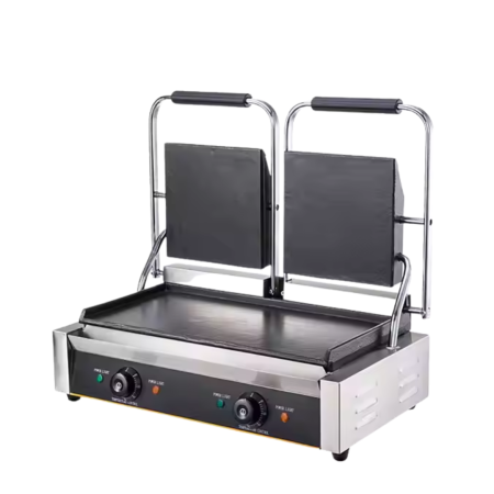 Electric Panini Maker Dual Grill